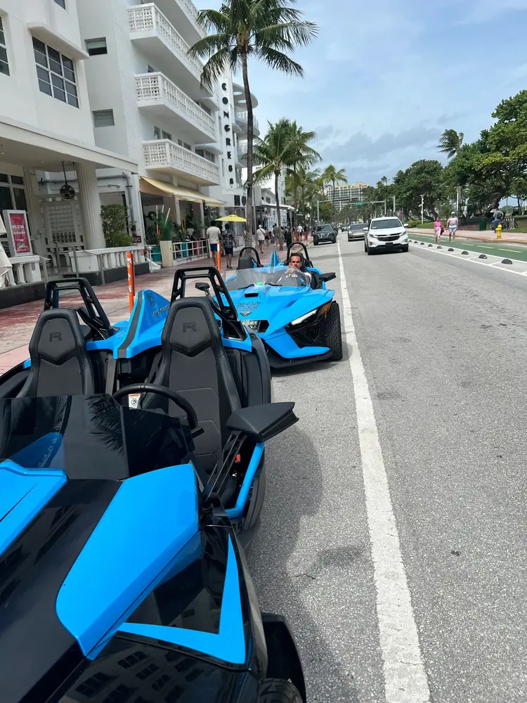 Experience the beach in a slingshot