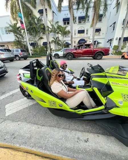 Slingshot rental in vibrant Miami